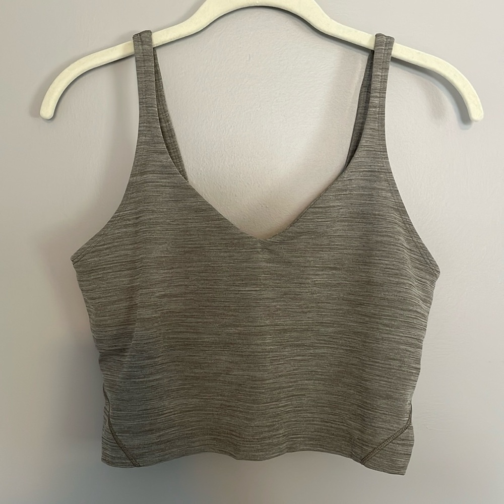 Lululemon Align Tank in Heathered Rover